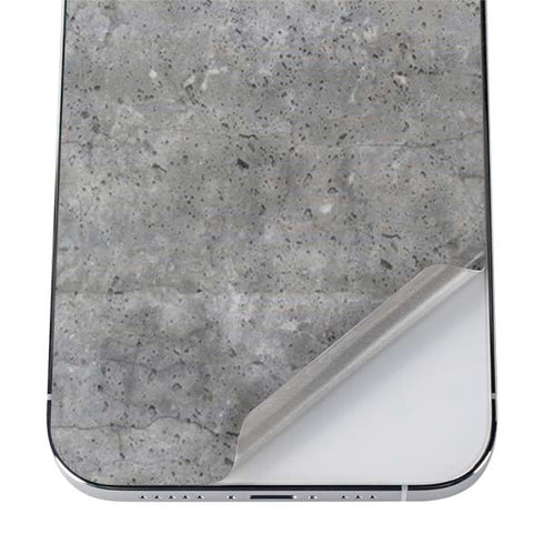 Natural Grey Concrete iPhone 12 Pro Skin