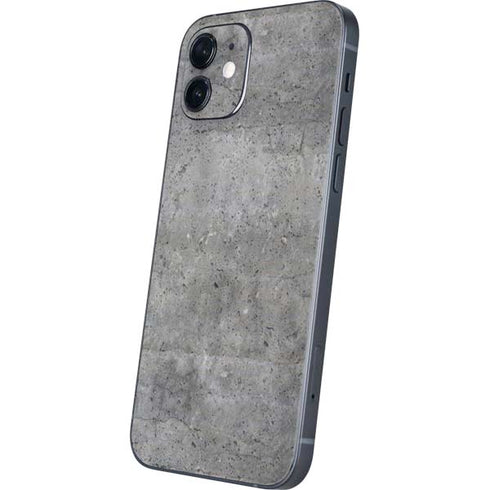 Natural Grey Concrete iPhone 12 Skin