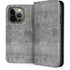 Natural Grey Concrete iPhone 13 Pro Folio Case