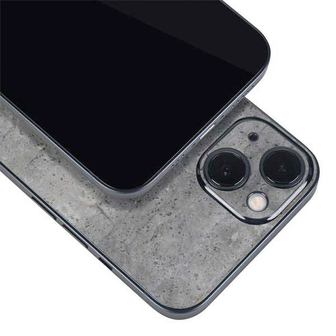 Natural Grey Concrete iPhone 13 Skin