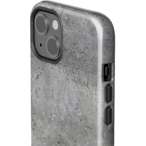 Natural Grey Concrete iPhone 14 Plus Impact Case