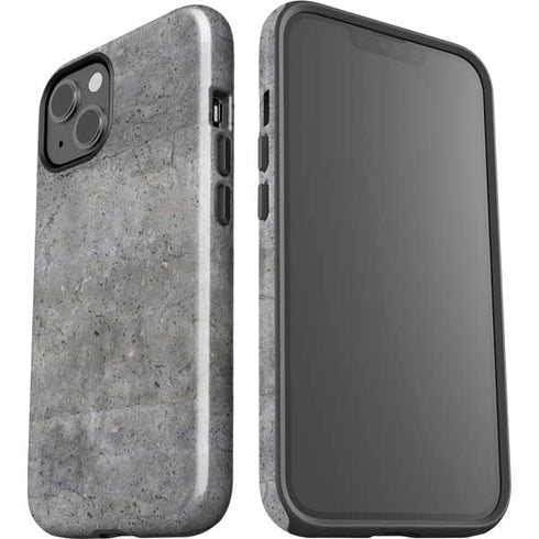 Natural Grey Concrete iPhone 15 Impact Case