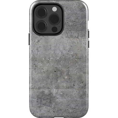 Natural Grey Concrete iPhone 14 Pro Impact Case