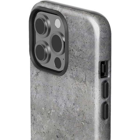 Natural Grey Concrete iPhone 15 Pro Impact Case