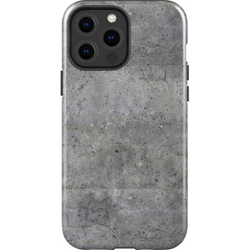 Natural Grey Concrete iPhone 15 Pro Max Impact Case