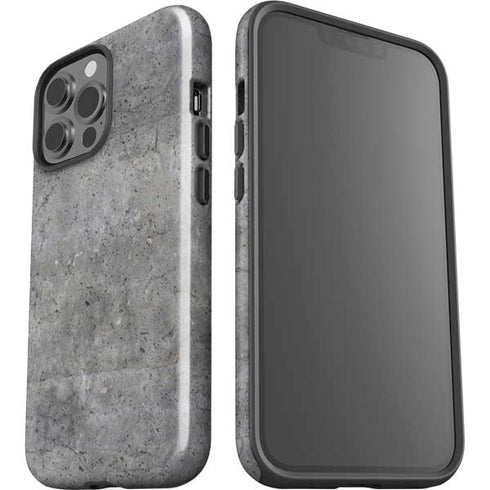 Natural Grey Concrete iPhone 15 Pro Max Impact Case