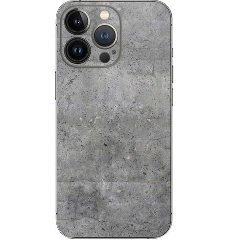 Natural Grey Concrete iPhone 14 Pro Skin
