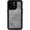 Natural Grey Concrete iPhone 14 Pro Waterproof Case