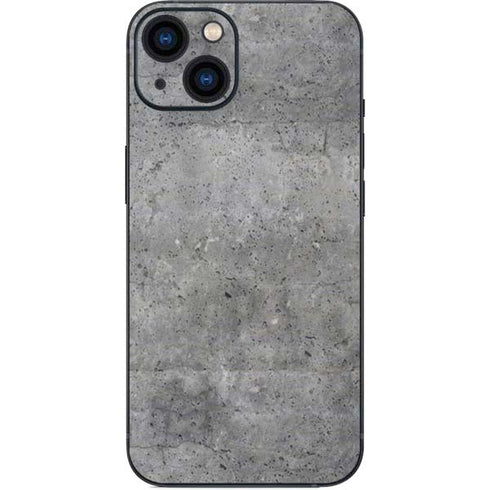 Natural Grey Concrete iPhone 14 Skin