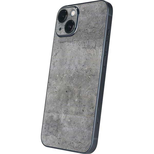 Natural Grey Concrete iPhone 14 Skin
