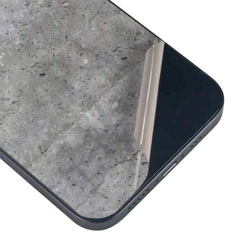 Natural Grey Concrete iPhone 14 Skin