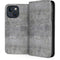 Natural Grey Concrete iPhone 15 Plus Folio Case