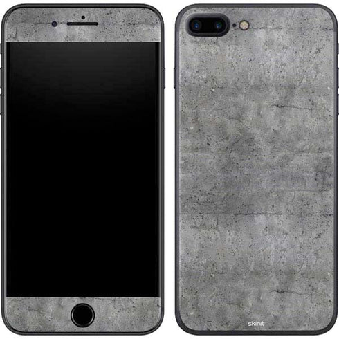 Natural Grey Concrete iPhone 8 Plus Skin