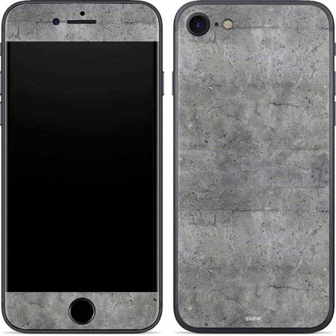 Natural Grey Concrete iPhone 8 Skin