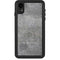 Natural Grey Concrete iPhone XR Waterproof Case