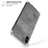 Natural Grey Concrete iPhone XS Max Clear Case