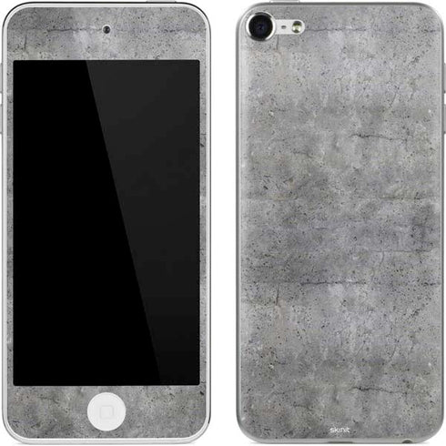 Natural Grey Concrete Apple iPod Skin
