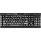 Natural Grey Concrete K95 RGB PLATINUM Mechanical Gaming Keyboard Skin