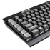 Natural Grey Concrete K95 RGB PLATINUM Mechanical Gaming Keyboard Skin