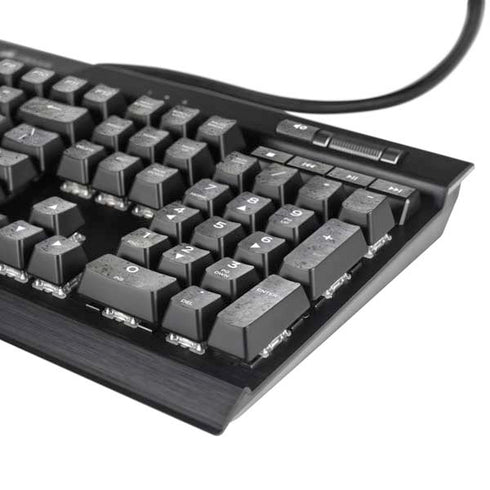 Natural Grey Concrete K95 RGB PLATINUM Mechanical Gaming Keyboard Skin