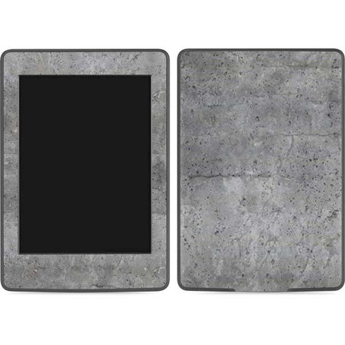 Natural Grey Concrete Amazon Kindle Skin