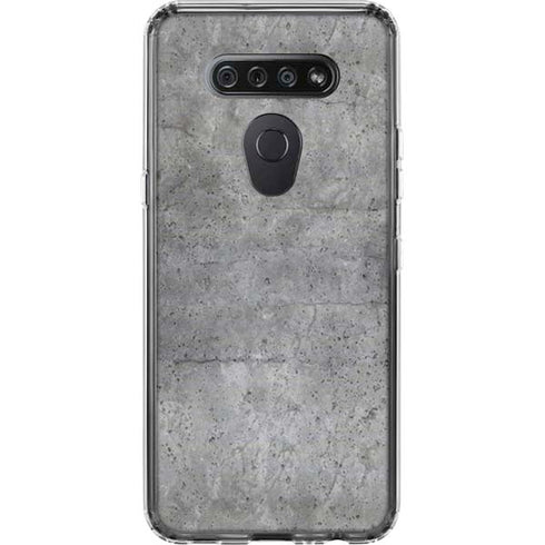 Natural Grey Concrete LG K51/Q51 Clear Case