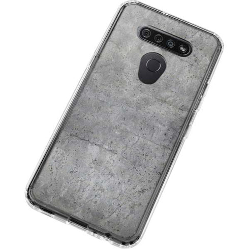 Natural Grey Concrete LG K51/Q51 Clear Case