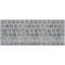 Natural Grey Concrete Magic Keyboard Skin