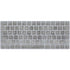 Natural Grey Concrete Magic Keyboard Skin