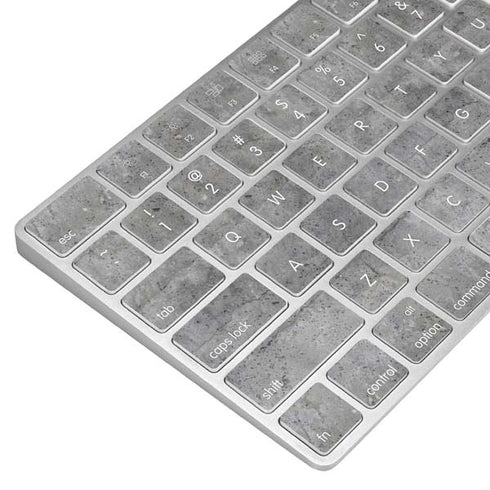 Natural Grey Concrete Magic Keyboard Skin