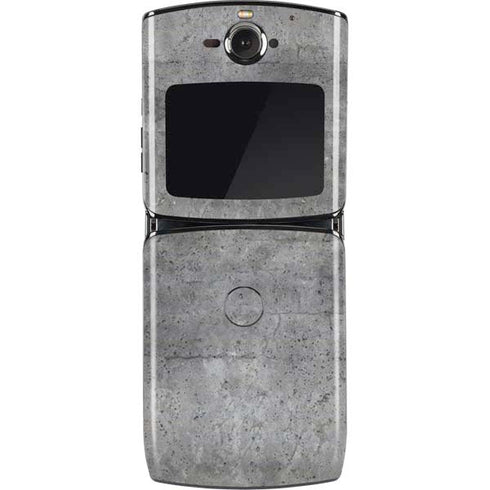 Natural Grey Concrete Motorola RAZR Skin