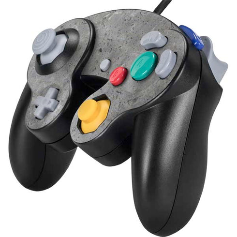 Natural Grey Concrete Nintendo GameCube Controller Skin