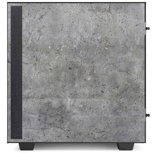 Natural Grey Concrete NZXT H510 Compact ATX Mid-Tower Case Skin