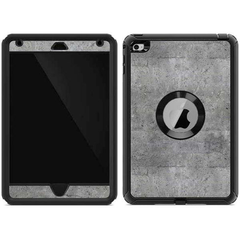 Natural Grey Concrete Otterbox Defender iPad Skin