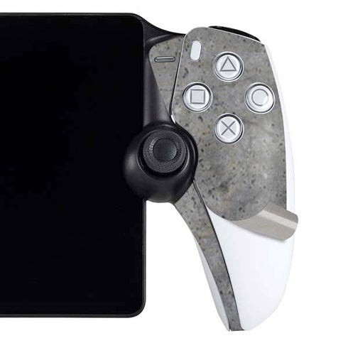 Natural Grey Concrete PlayStation Portal Remote Player Skin