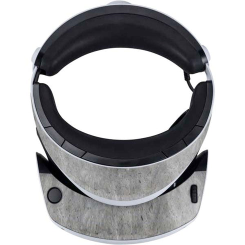 Natural Grey Concrete PlayStation VR2 Skin