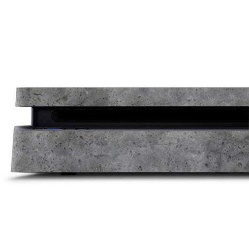 Natural Grey Concrete PS4 Slim Skin