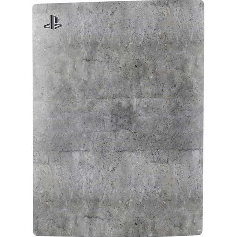 Natural Grey Concrete PS5 Console Skin