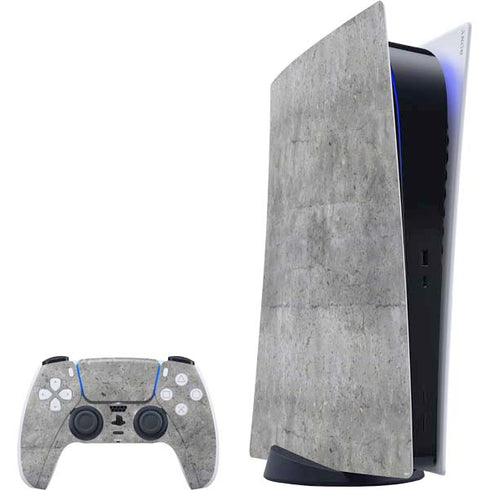 Natural Grey Concrete PS5 Digital Edition Bundle Skin