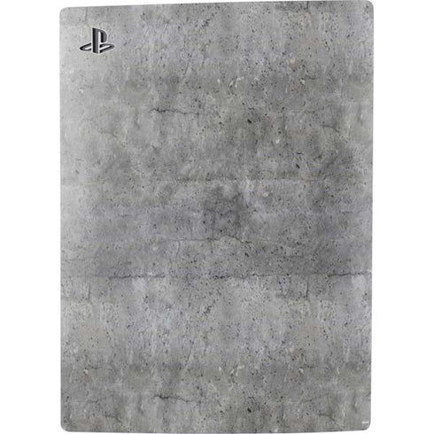 Natural Grey Concrete PS5 Digital Edition Console Skin