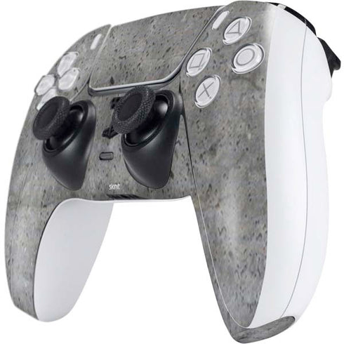 Natural Grey Concrete PS5 Controller Skin