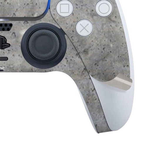 Natural Grey Concrete PS5 Controller Skin