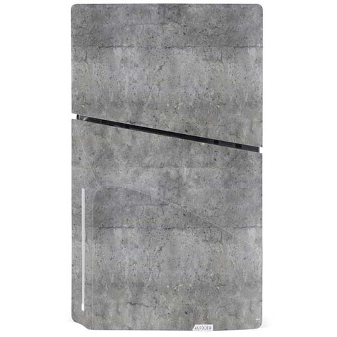 Natural Grey Concrete PS5 Slim Disk Bundle Skin