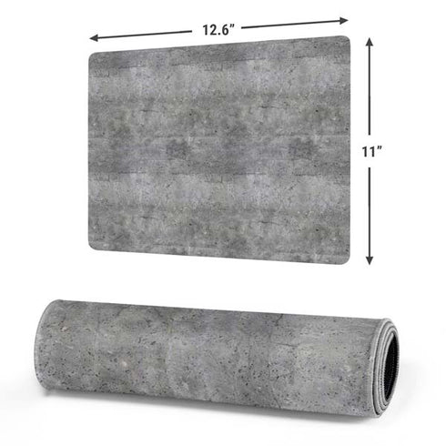 Natural Grey Concrete Gaming Mouse Pad