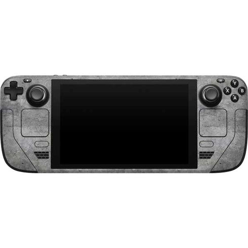 Natural Grey Concrete Steam Deck Handheld Gaming Computer Skin