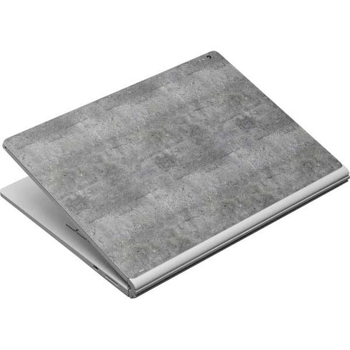Natural Grey Concrete Surface Book Skin