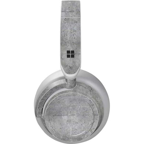 Natural Grey Concrete Surface Headphones Skin