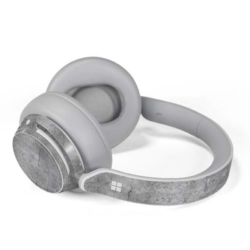 Natural Grey Concrete Surface Headphones Skin