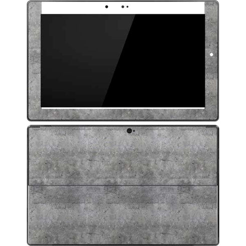 Natural Grey Concrete Surface Pro Tablet Skin