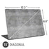 Natural Grey Concrete Universal Laptop 15in (12.2 x 8.8in) Skin